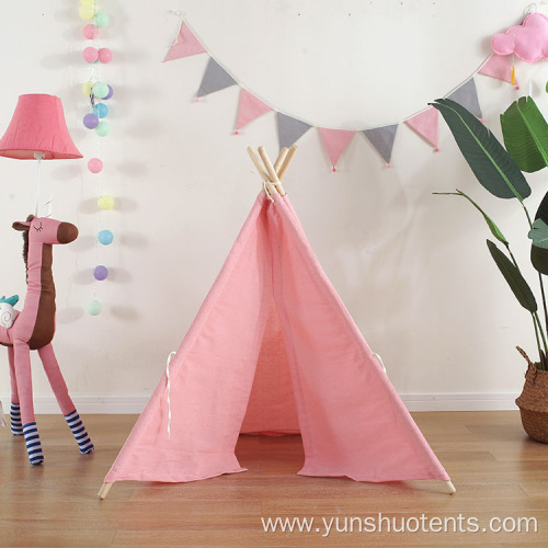 Indoor and outdoor children's teepee indian tents